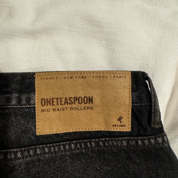 ONE TEASPOON - Mid Waist Rollers - Black - Never worn! - Picture 2 of 2